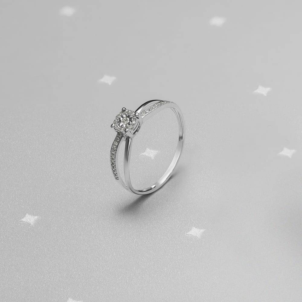 La Petite Story Anello con Diamanti - Bluespirit Promesse Saldi Di Fabbrica