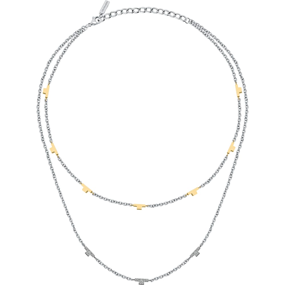 La Petite Story COLLANA TRUSSARDI T-LOGO - TJAXC62 Sottocosto