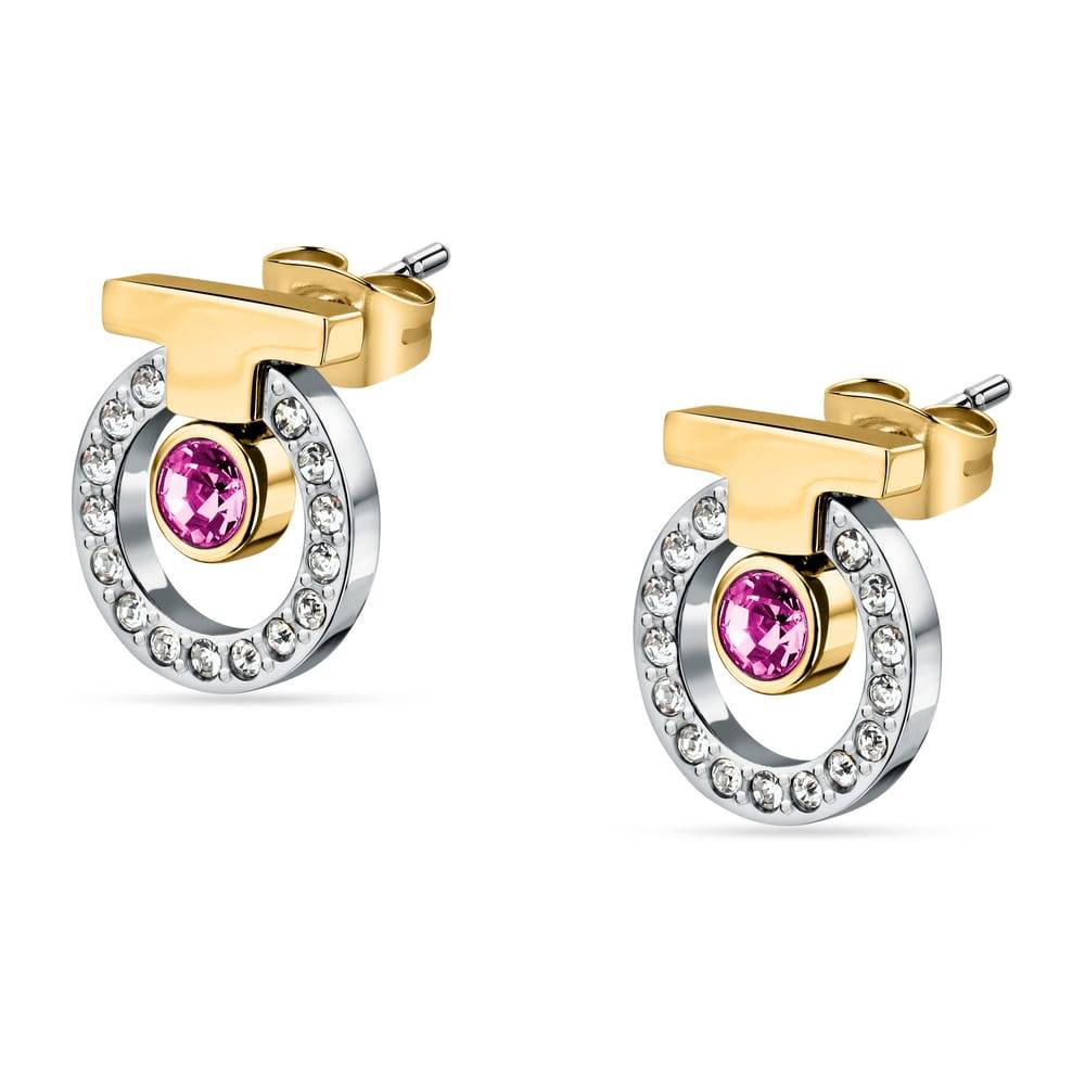 La Petite Story ORECCHINI TRUSSARDI T-LOGO - TJAXC60 Novità