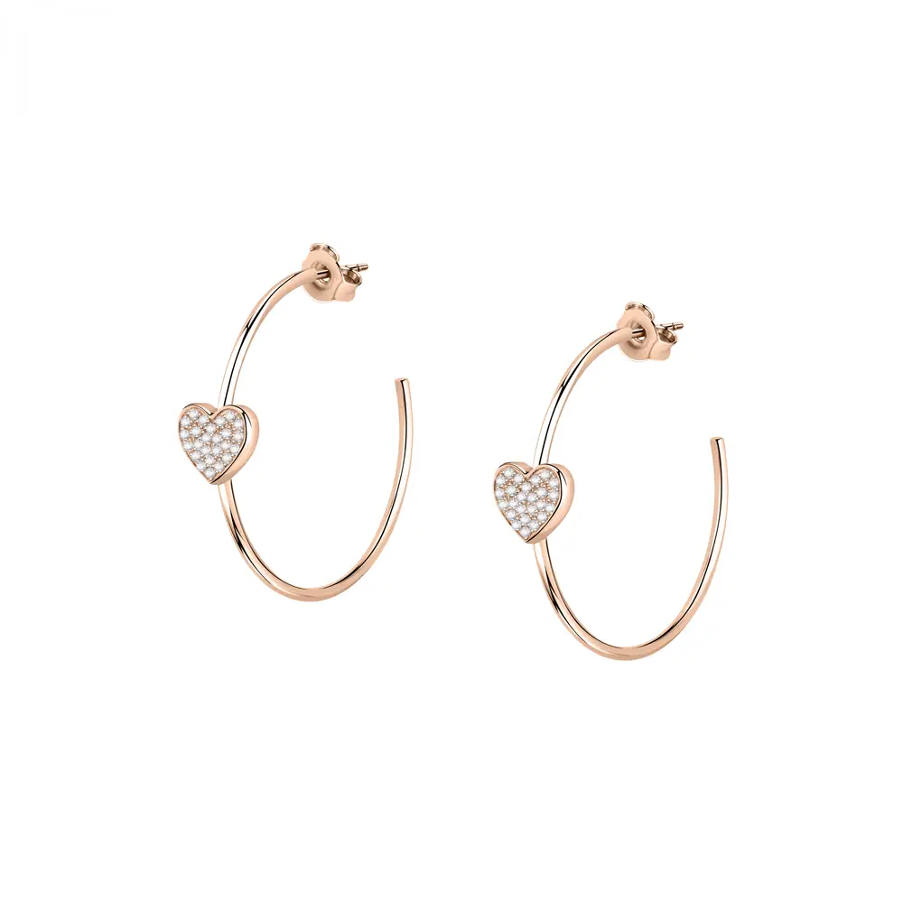 La Petite Story Orecchini a Cerchio - Creole in Argento, ⌀30mm Saldi