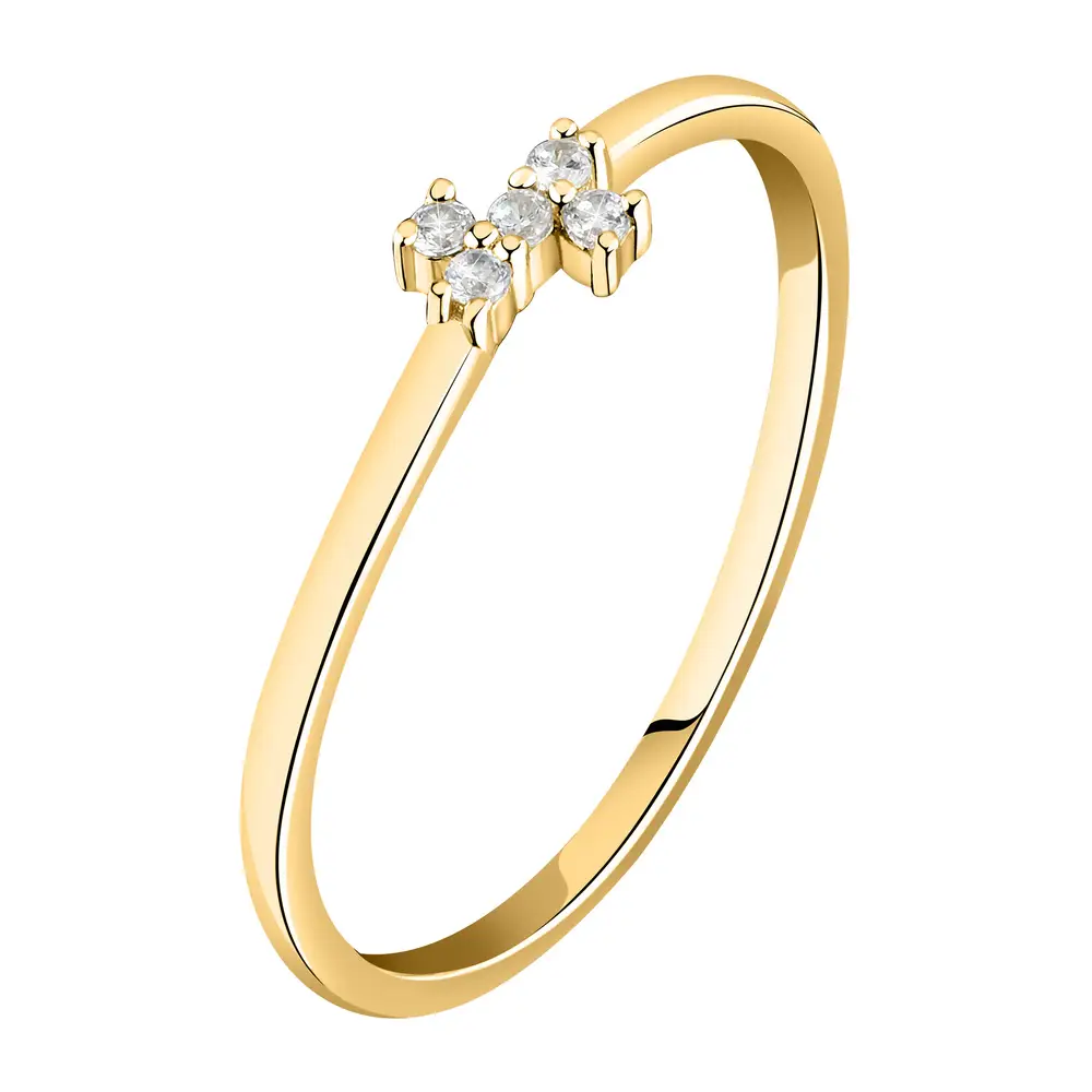 La Petite Story ANELLO LIVE DIAMOND CONTEMPORARY DIAMOND - LDY005108010 In Linea