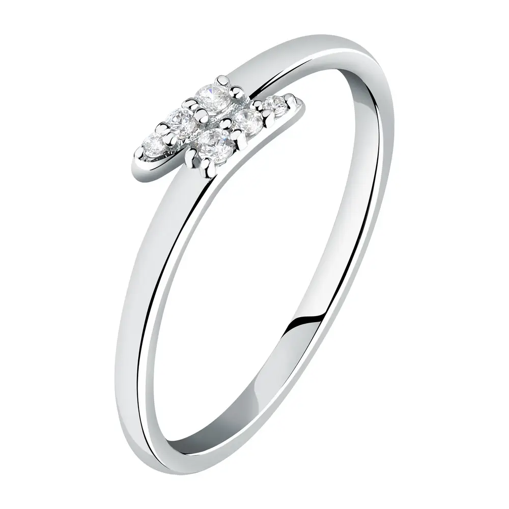 La Petite Story ANELLO LIVE DIAMOND CONTEMPORARY DIAMOND - LDW006101010 Nuovo
