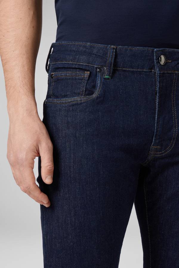 Lab. Pal Zileri Denim 5 tasche lavaggio scuro Consegna Veloce