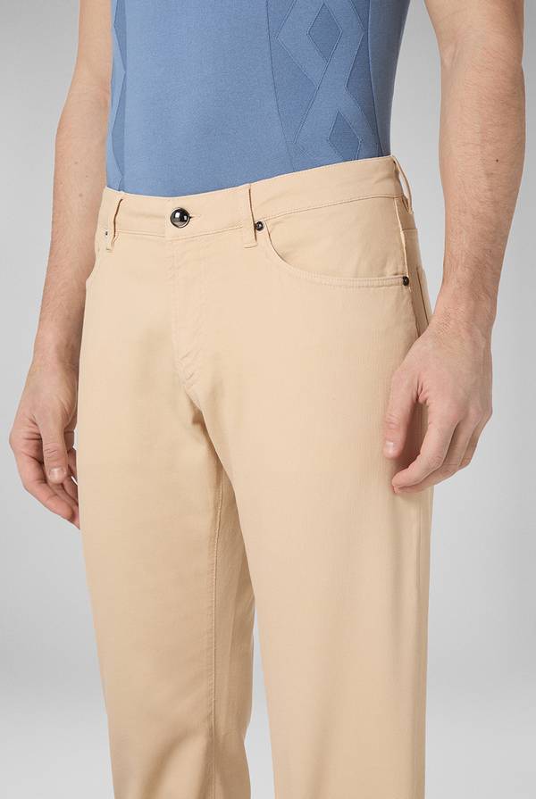 Lab. Pal Zileri Pantalone 5 tasche in cotone stretch tinto in capo Shopping Online