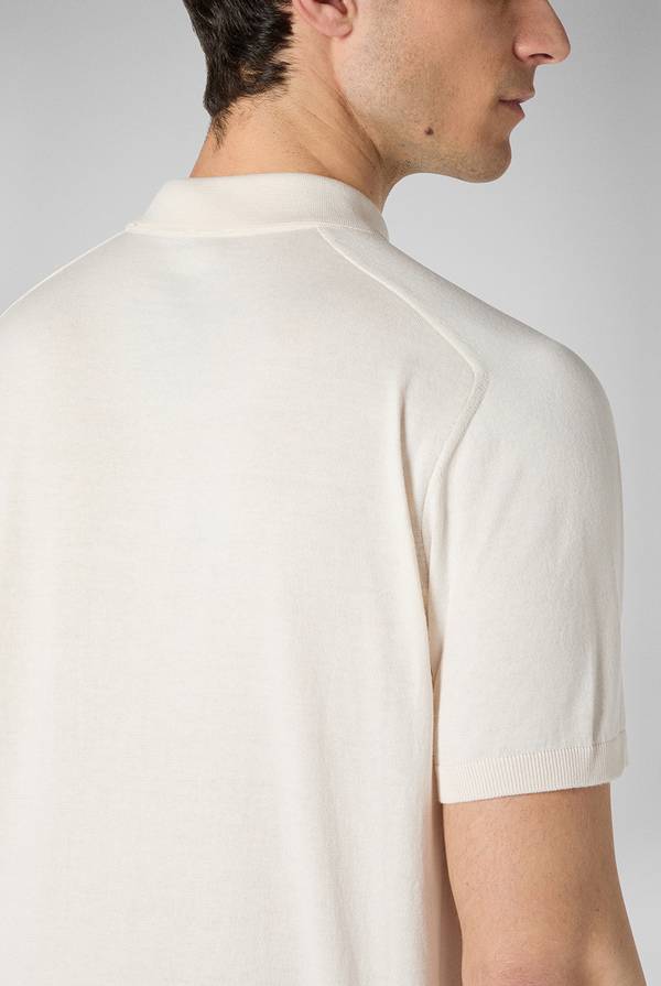 Lab. Pal Zileri Felpa in cotone stretch con logo Presa