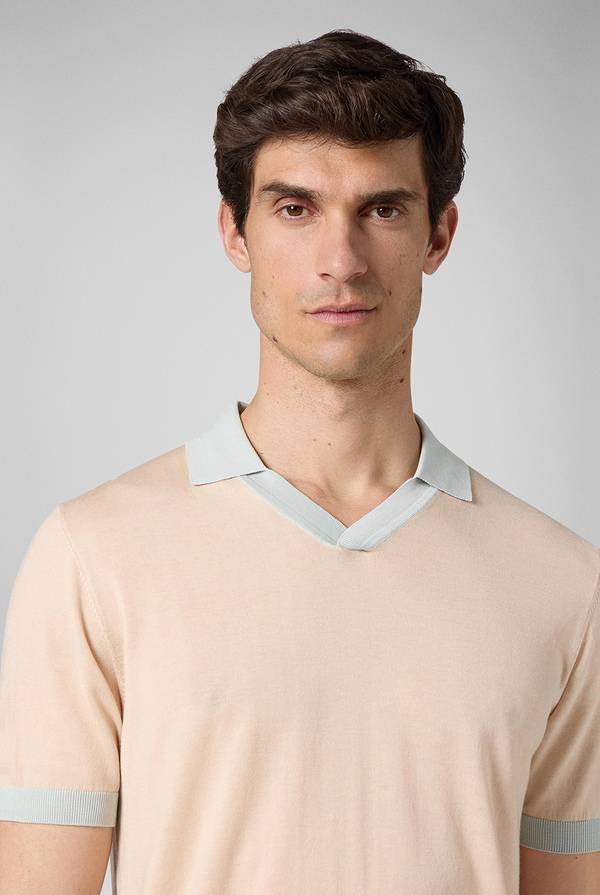 Lab. Pal Zileri Polo a maniche corte con scollo a V Offerta
