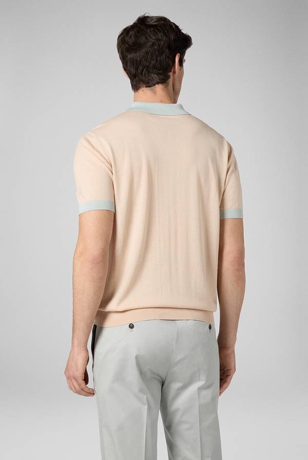 Lab. Pal Zileri Polo a maniche corte con scollo a V Offerta