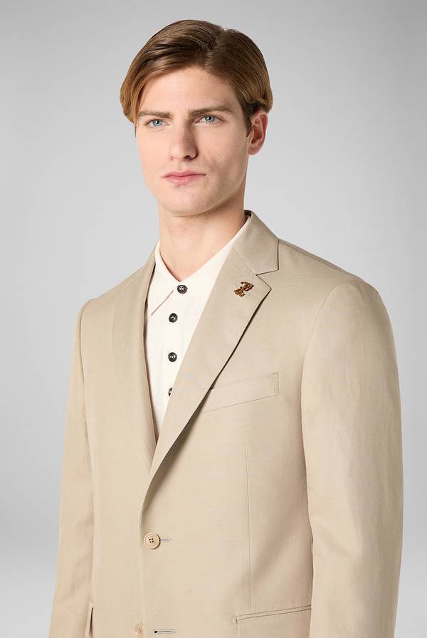 Lab. Pal Zileri Abito Palladio in lino, tencel e cotone Hotsell