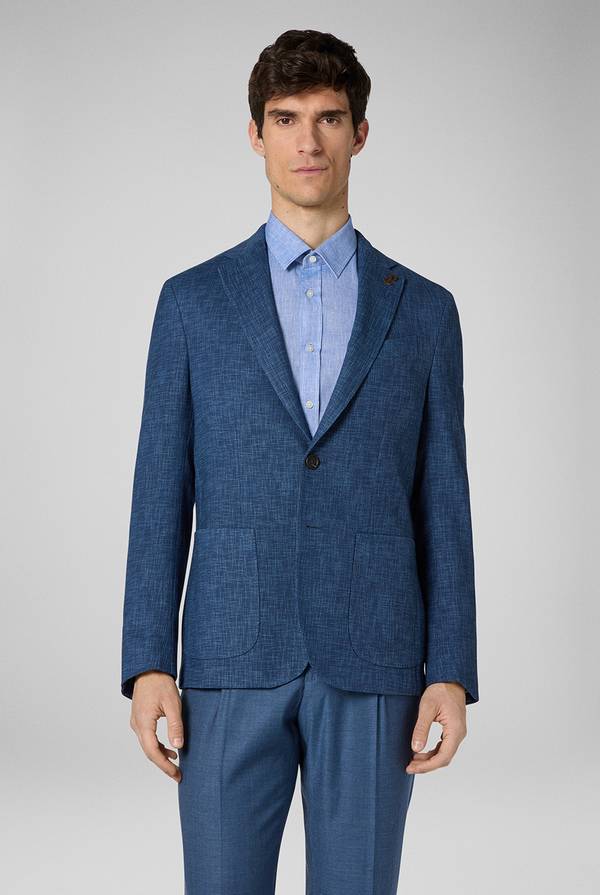 Lab. Pal Zileri Giacca Brera in misto lana, cotone e nylon Moda