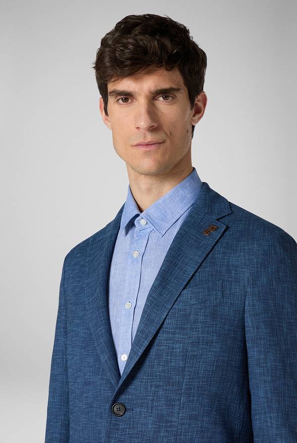 Lab. Pal Zileri Giacca Brera in misto lana, cotone e nylon Moda