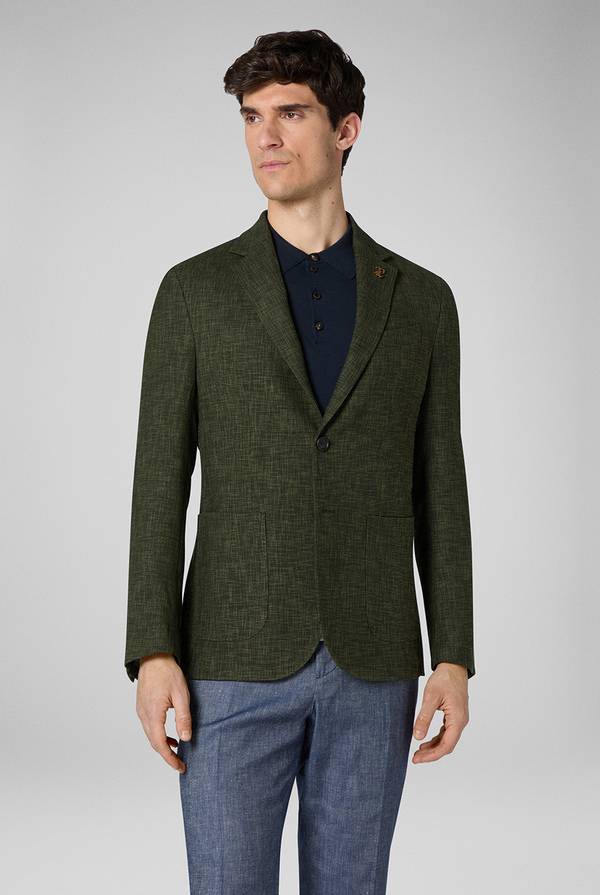 Lab. Pal Zileri Giacca Brera in misto lana, cotone e nylon Italy
