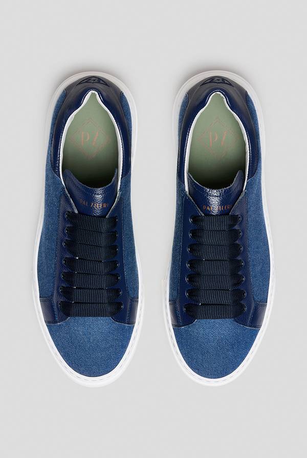 Lab. Pal Zileri Sneakers in Denim Promozione