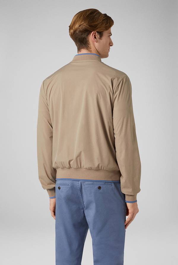 Lab. Pal Zileri Bomber in soft shell color tortora Offerta settimanale