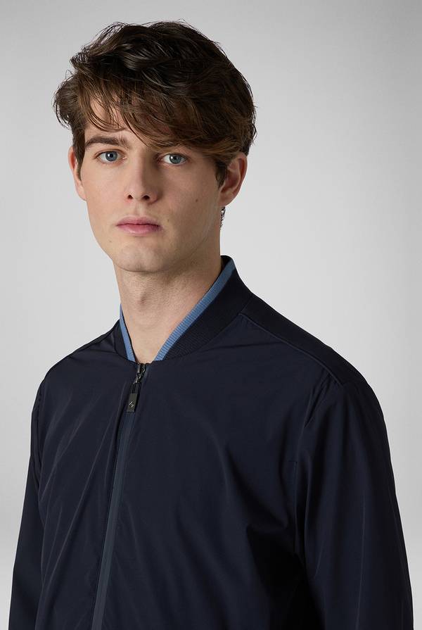 Lab. Pal Zileri Bomber in soft shell color tortora Outlet
