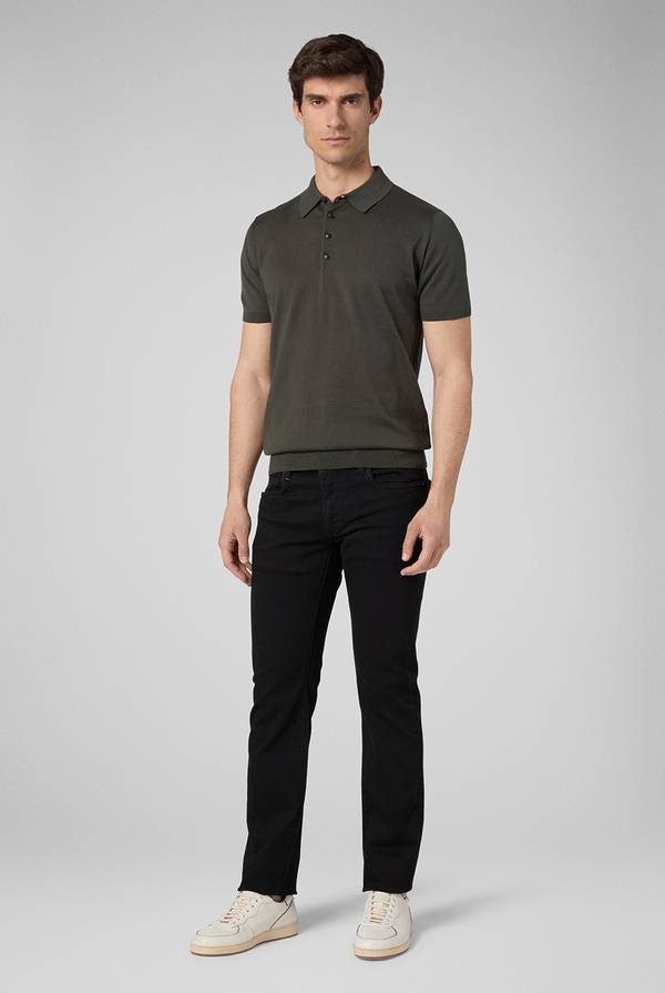 Lab. Pal Zileri Polo in puro cotone a maniche corte Moda