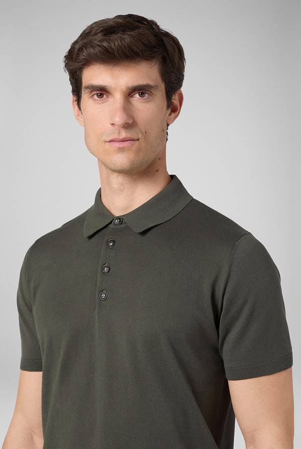 Lab. Pal Zileri Polo in puro cotone a maniche corte Moda