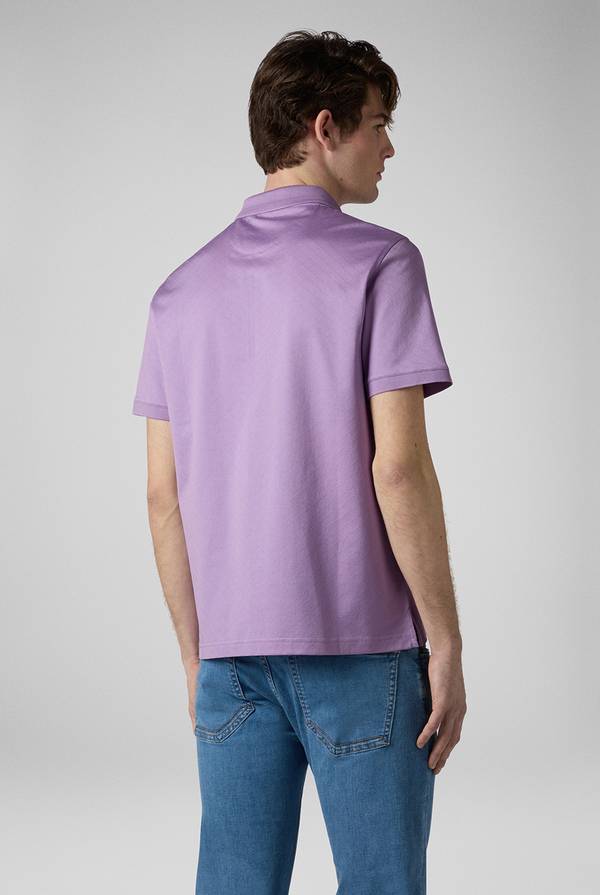 Lab. Pal Zileri Polo con monogramma allover Nuovo
