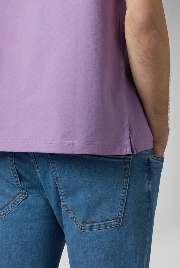 Lab. Pal Zileri Polo con monogramma allover Nuovo