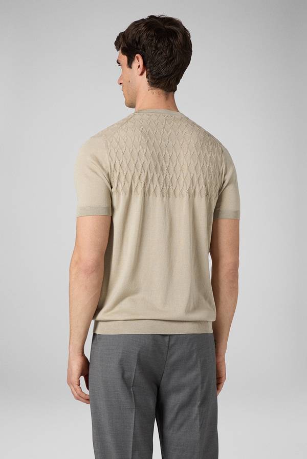 Lab. Pal Zileri Tshirt con lavorazione 3D Spedizione Gratuita