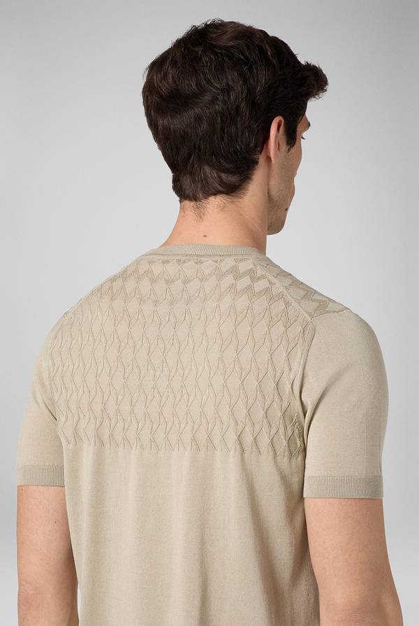 Lab. Pal Zileri Tshirt con lavorazione 3D Spedizione Gratuita