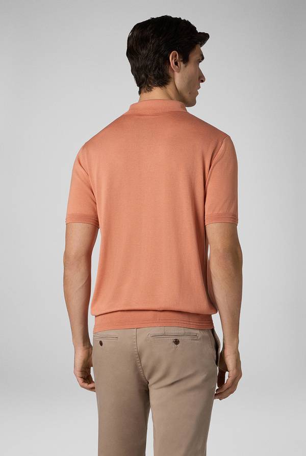 Lab. Pal Zileri Polo in cotone e tencel Pezzi Unici