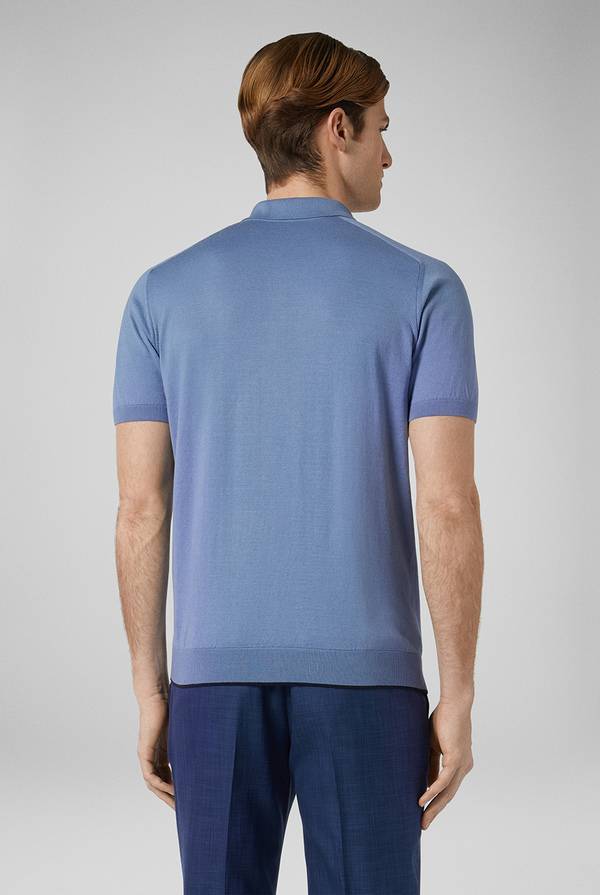 Lab. Pal Zileri Polo in maglia con calati Fino Al -60%