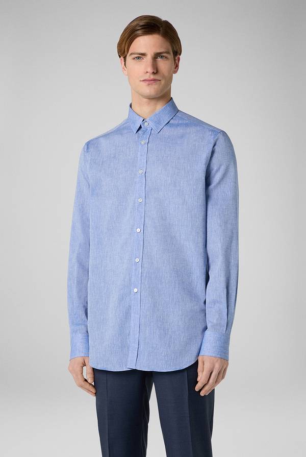 Lab. Pal Zileri Camicia in lino e cotone Affare Del Giorno