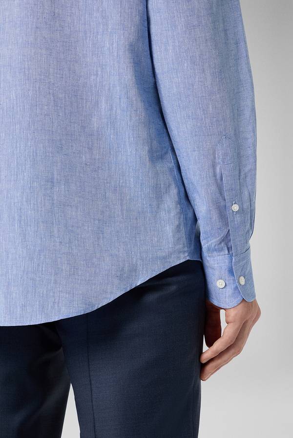 Lab. Pal Zileri Camicia in lino e cotone Affare Del Giorno