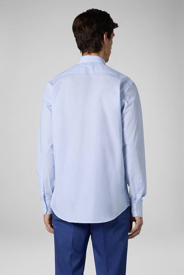 Lab. Pal Zileri Camicia collo Torino azzurra Presa