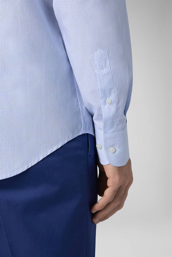 Lab. Pal Zileri Camicia collo Torino azzurra Presa