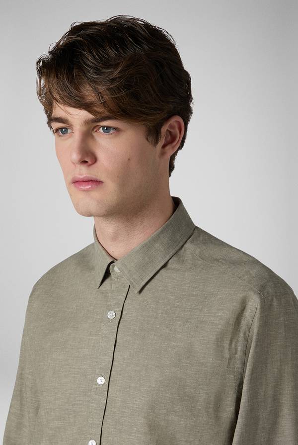 Lab. Pal Zileri Camicia in lino e cotone Offerta