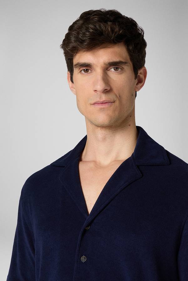 Lab. Pal Zileri Camicia bowling in jersey Economico