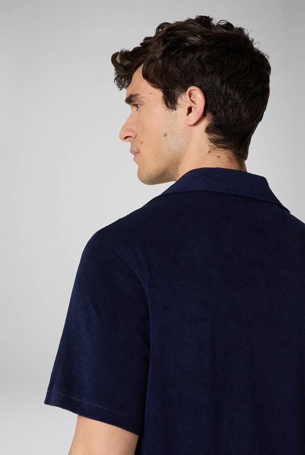 Lab. Pal Zileri Camicia bowling in jersey Economico