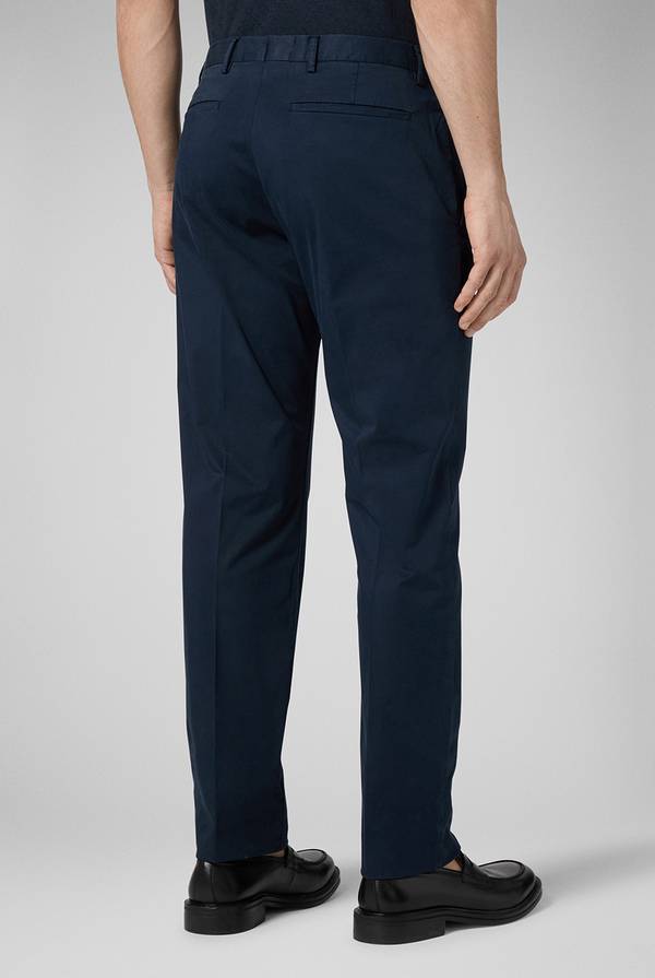 Lab. Pal Zileri Chino in cotone stretch tinto in capo Nuovo