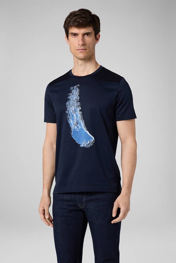 Lab. Pal Zileri Tshirt con lavorazione jacquard Qualità Garantita