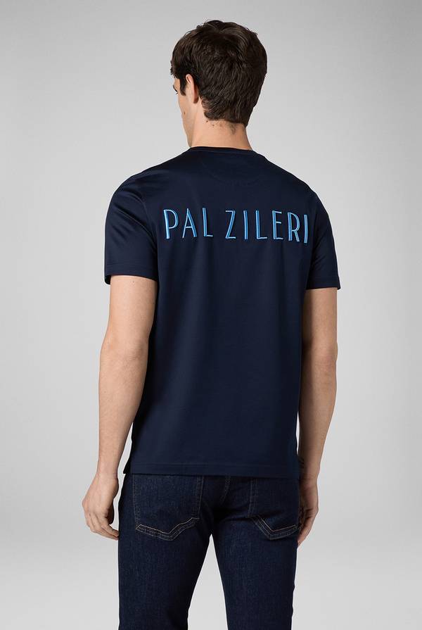 Lab. Pal Zileri Tshirt con lavorazione jacquard Qualità Garantita