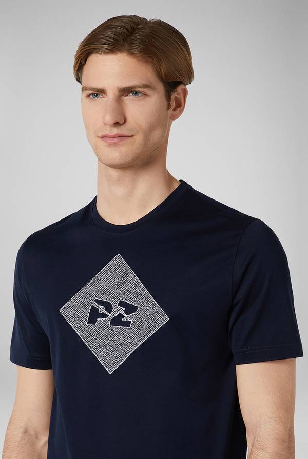 Lab. Pal Zileri Tshirt in cotone mercerizzato Negozi Online