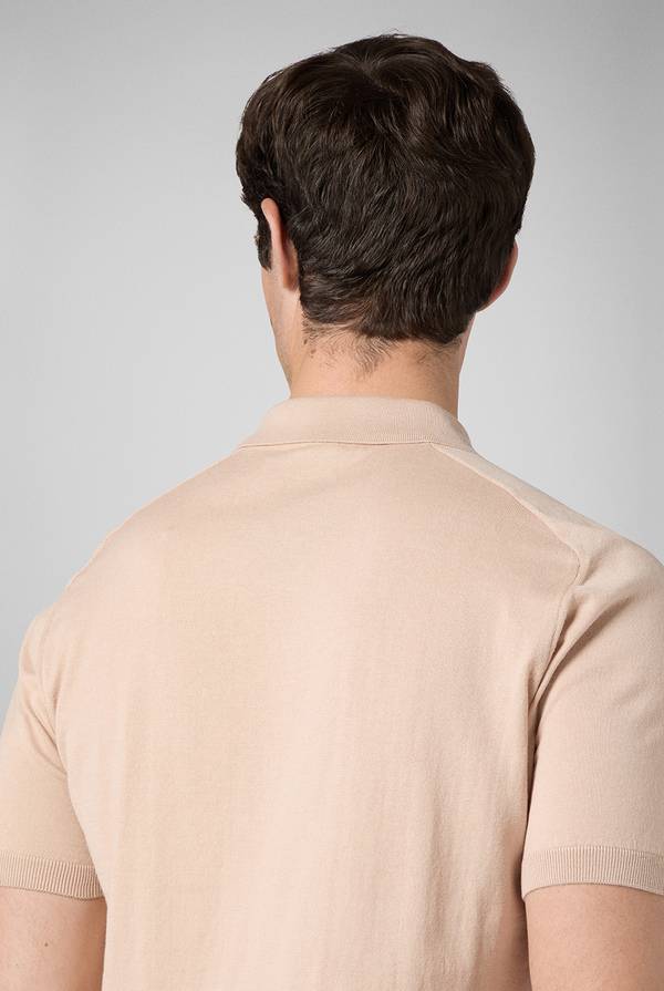 Lab. Pal Zileri Polo in maglia con calati Consegna Veloce