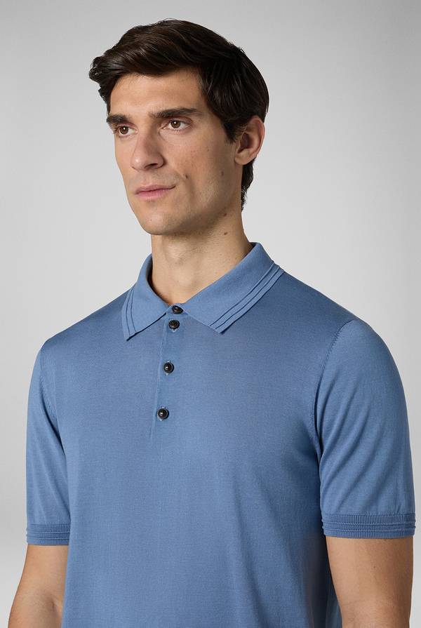 Lab. Pal Zileri Polo in cotone e tencel Affare Del Giorno
