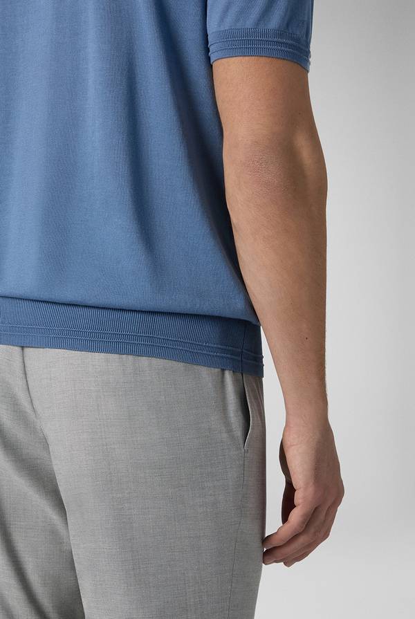Lab. Pal Zileri Polo in cotone e tencel Affare Del Giorno