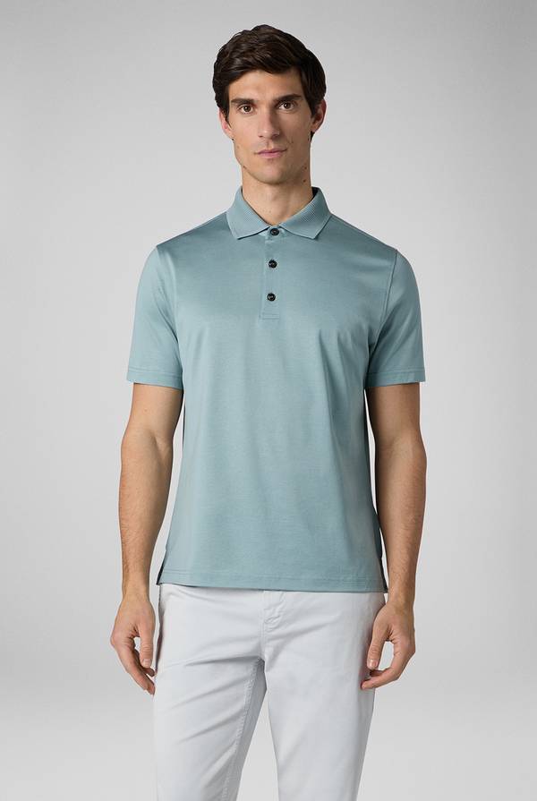 Lab. Pal Zileri Polo in cotone mercerizzato Sconto