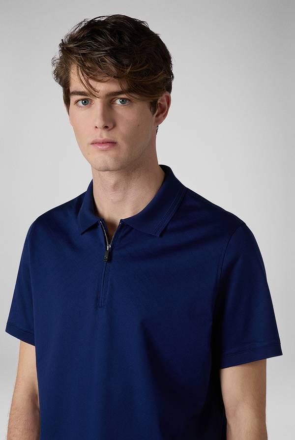 Lab. Pal Zileri Polo con monogramma allover Solo un giorno rimasto