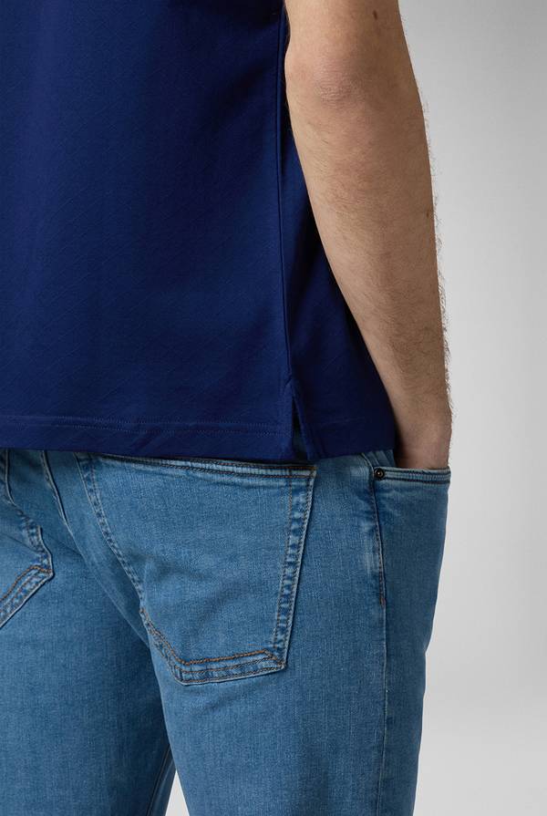 Lab. Pal Zileri Polo con monogramma allover Solo un giorno rimasto