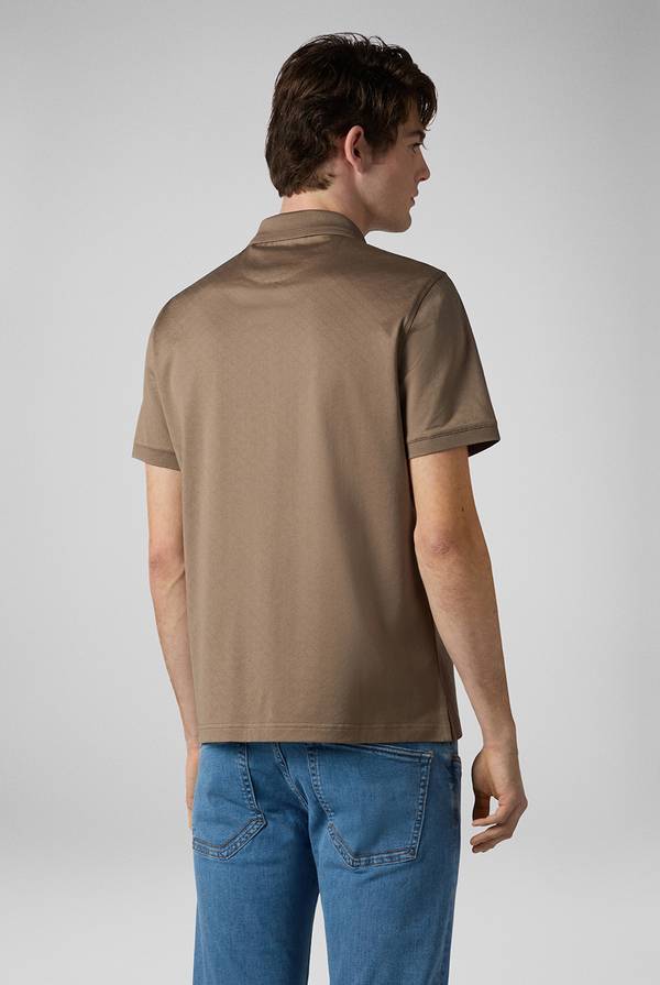 Lab. Pal Zileri Polo con monogramma allover Economico