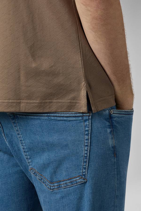 Lab. Pal Zileri Polo con monogramma allover Economico