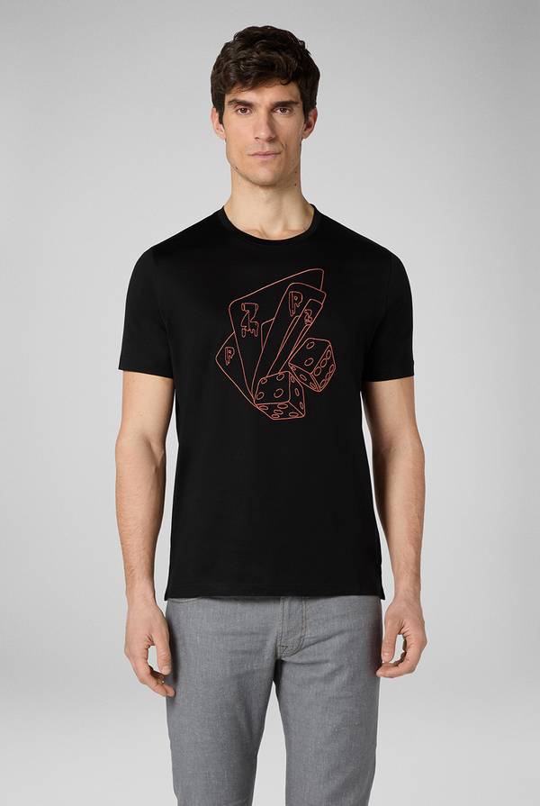 Lab. Pal Zileri Tshirt ricamata Online