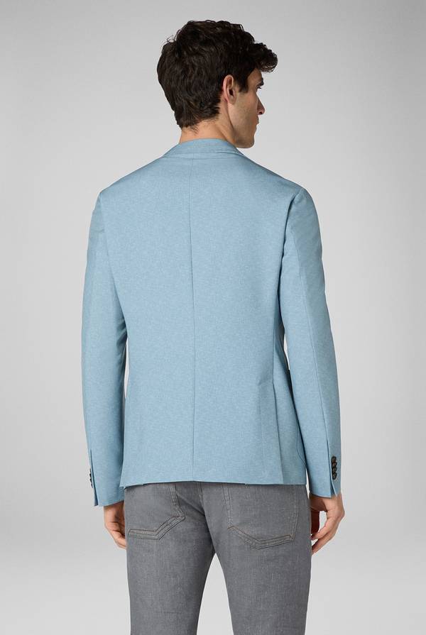Lab. Pal Zileri Giacca Effortless in jersey stampato Vendita Calda