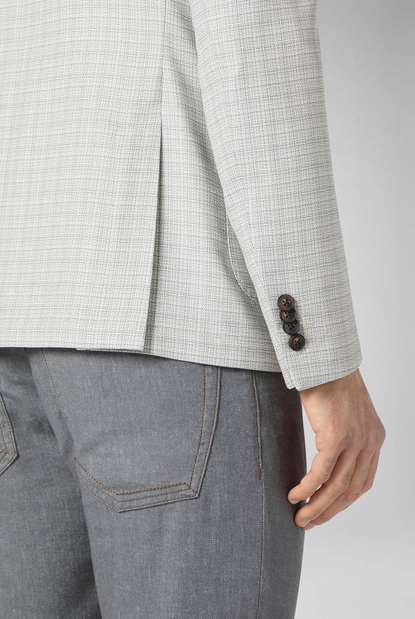 Lab. Pal Zileri Giacca Effortless con motivo micro check Vendita