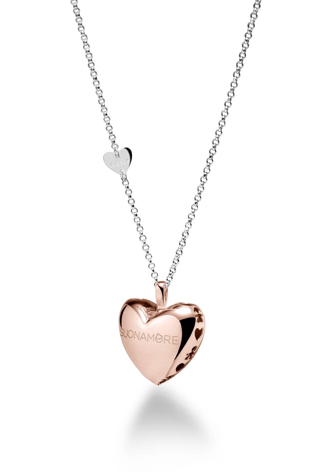 Le Bebé Collana Suonamore in argento placcato oro rosa 2025