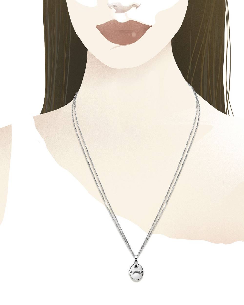 Le Bebé Collana Suonamore in argento Italia